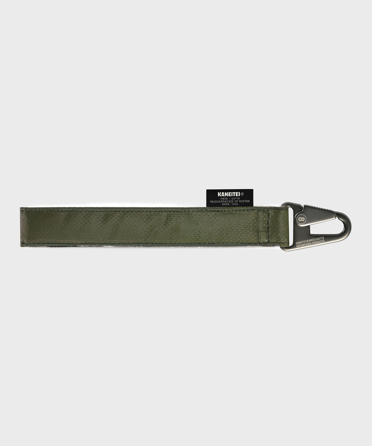 SAWTOOTH SNAP WRIST STRAP (OLIVE DRAB) / UPCYCLED