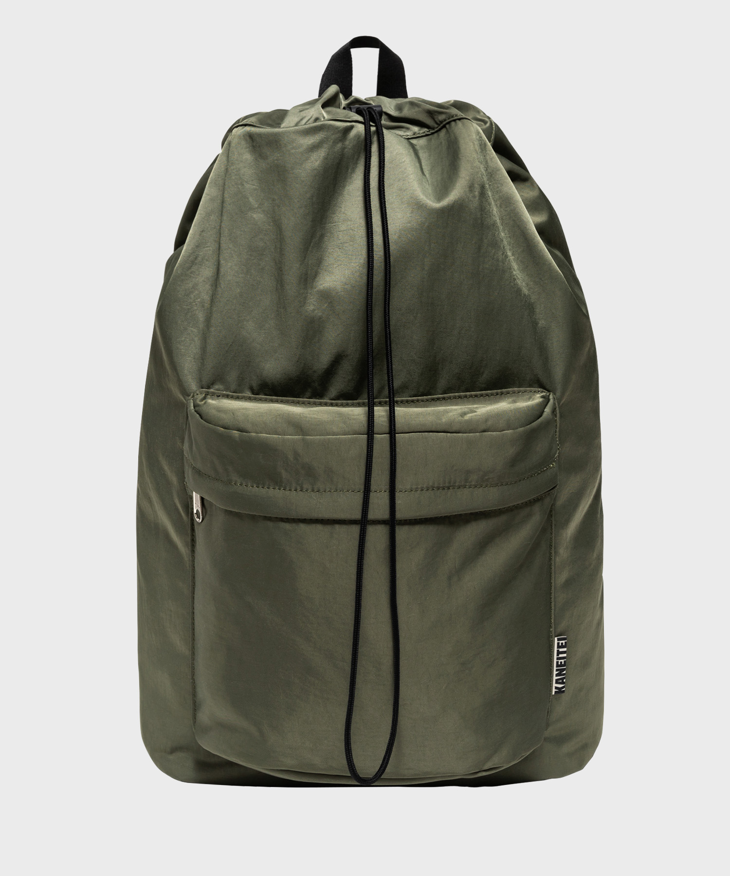 SYDNEY DRAWSTRING BACKPACK (OLIVE DRAB) / RECYCLED