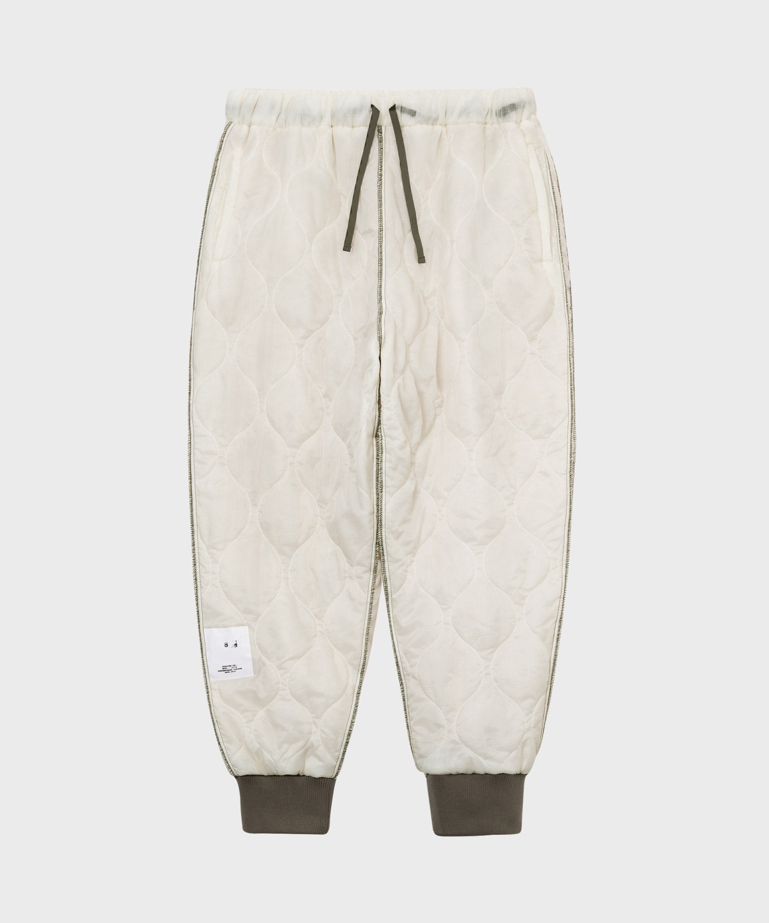 M65 QUILTING PANTS (IVORY)