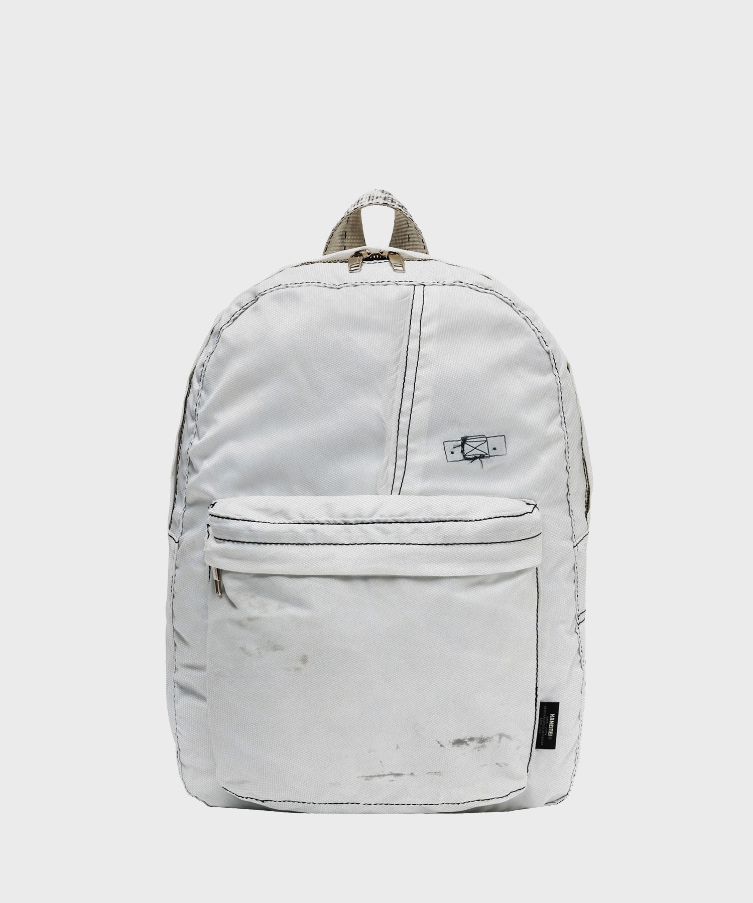 TENT LINING BACKPACK (WHITE) / UPCYCLED