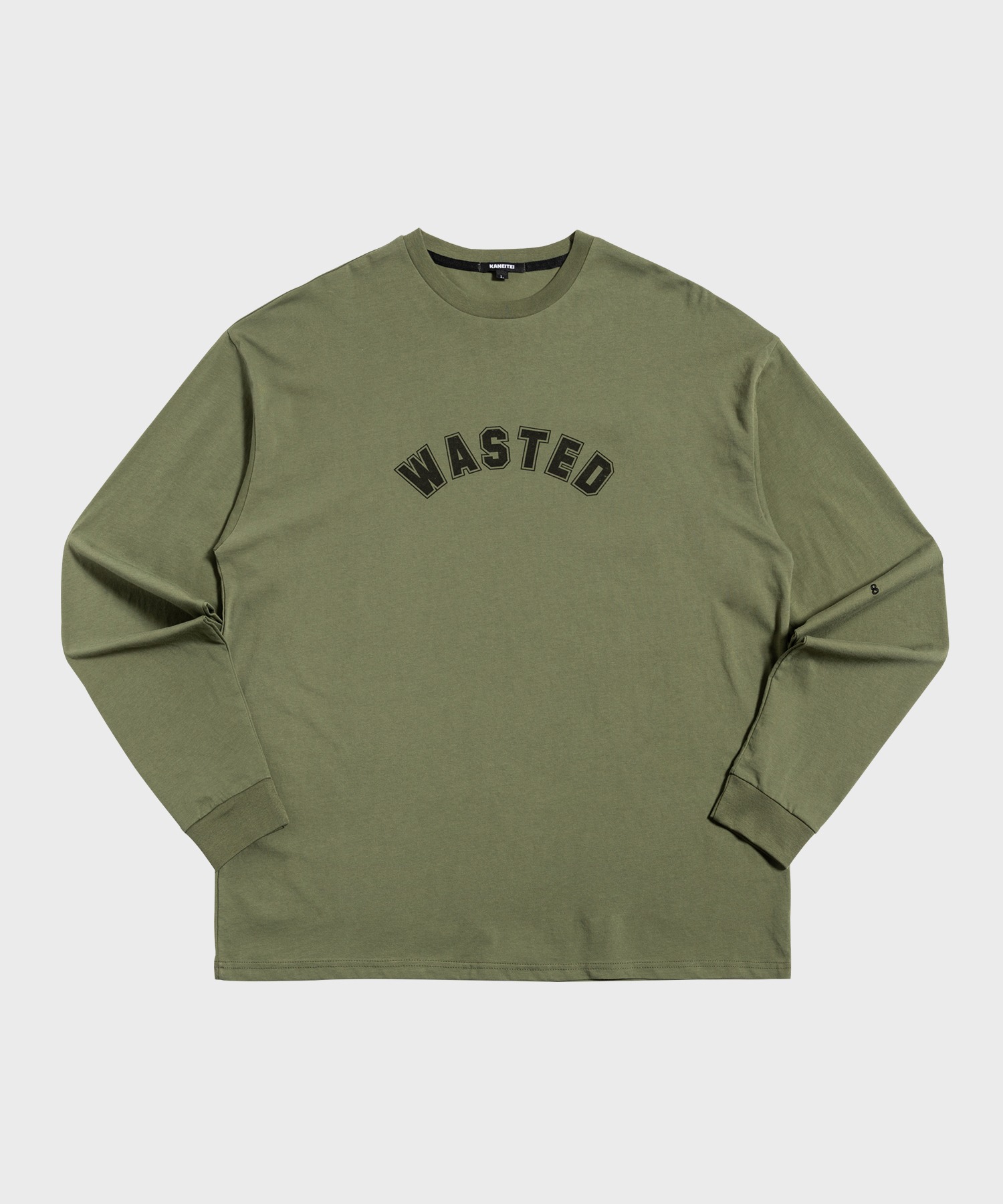 WASTED LONG SLEEVE (OLIVE DRAB)