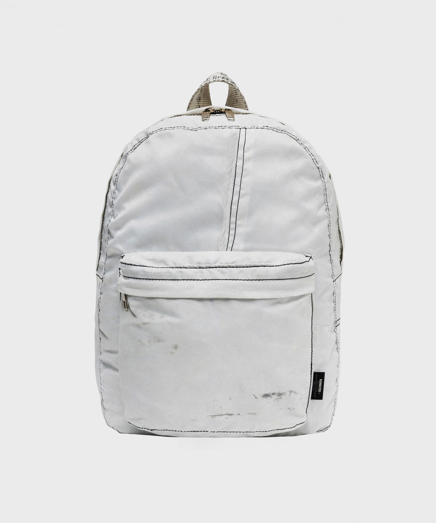 TENT LINING BACKPACK (WHITE) / UPCYCLED