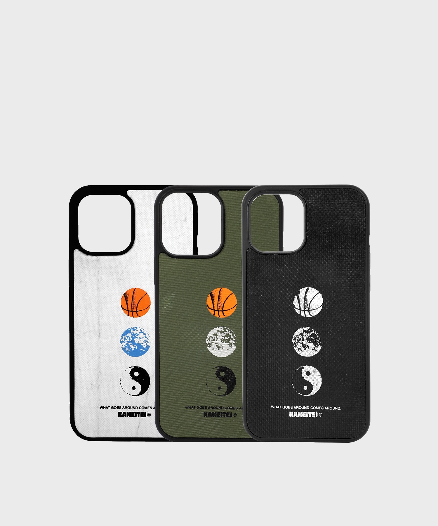 BASKETBALL GRAPHIC IPHONE CASE / UPCYCLED